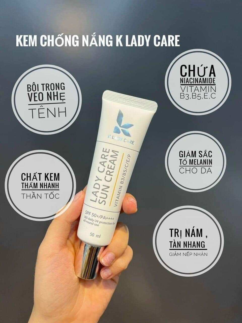 Kem Chống Nắng K Lady Care