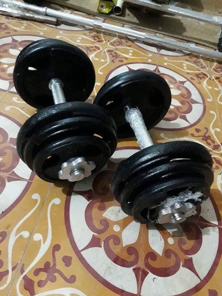 Bộ 2 Đòn Tạ Tay - 28kg Tạ