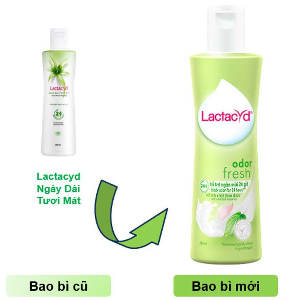 Lactacyd,Dung dịch Vệ Sinh Phụ Nữ Oder Fresh 250ml