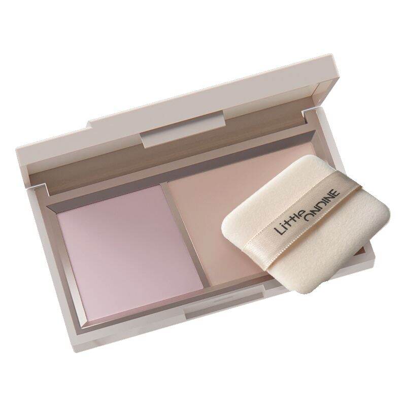Oil Control & Brightening Dual Color Compact Powder