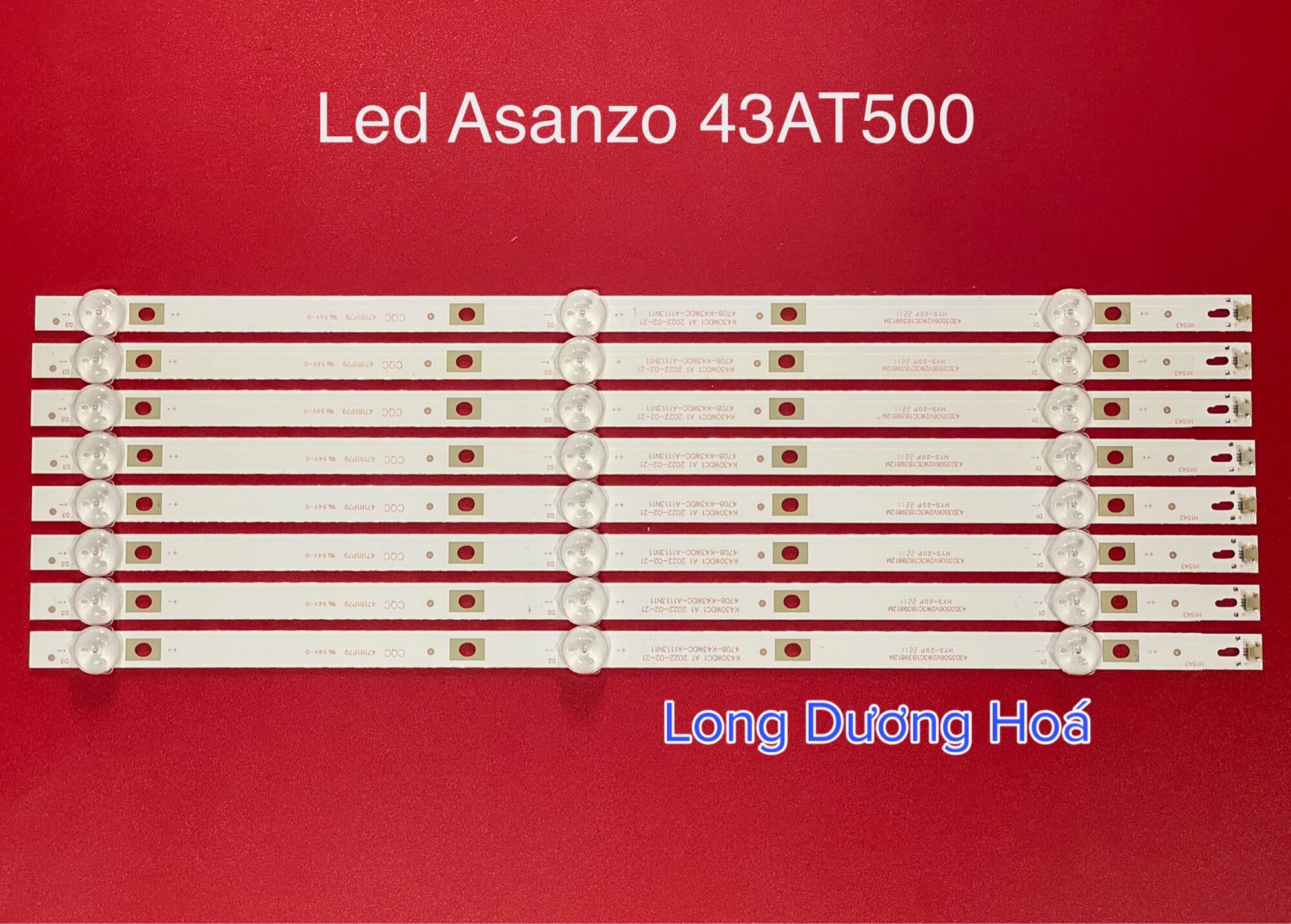 Bộ led tivi asanzo 43at500