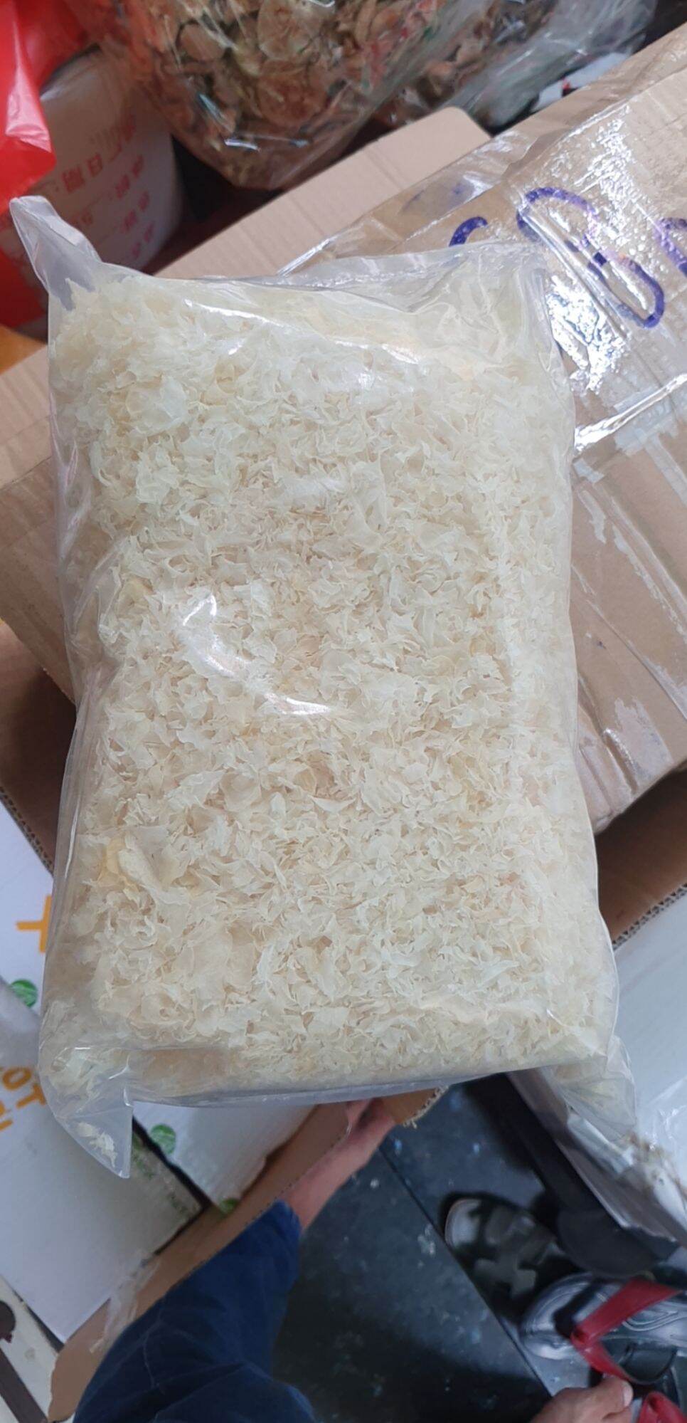 [HCM]Nấm tuyết vụn cắt sẵn 500g sản phẩm tốt chất lượng cao cam kết hàng giống mô tả vui lòng inbox đ