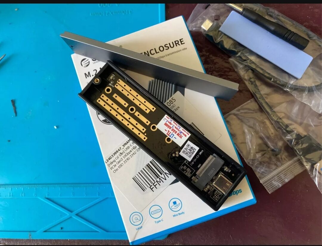 Box ổ cứng di động ORICO SSD M.2 NVme (M2PV - C3)