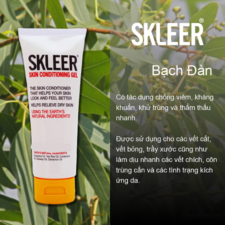 Gel hồi phục da, dưỡng ẩm Skleer