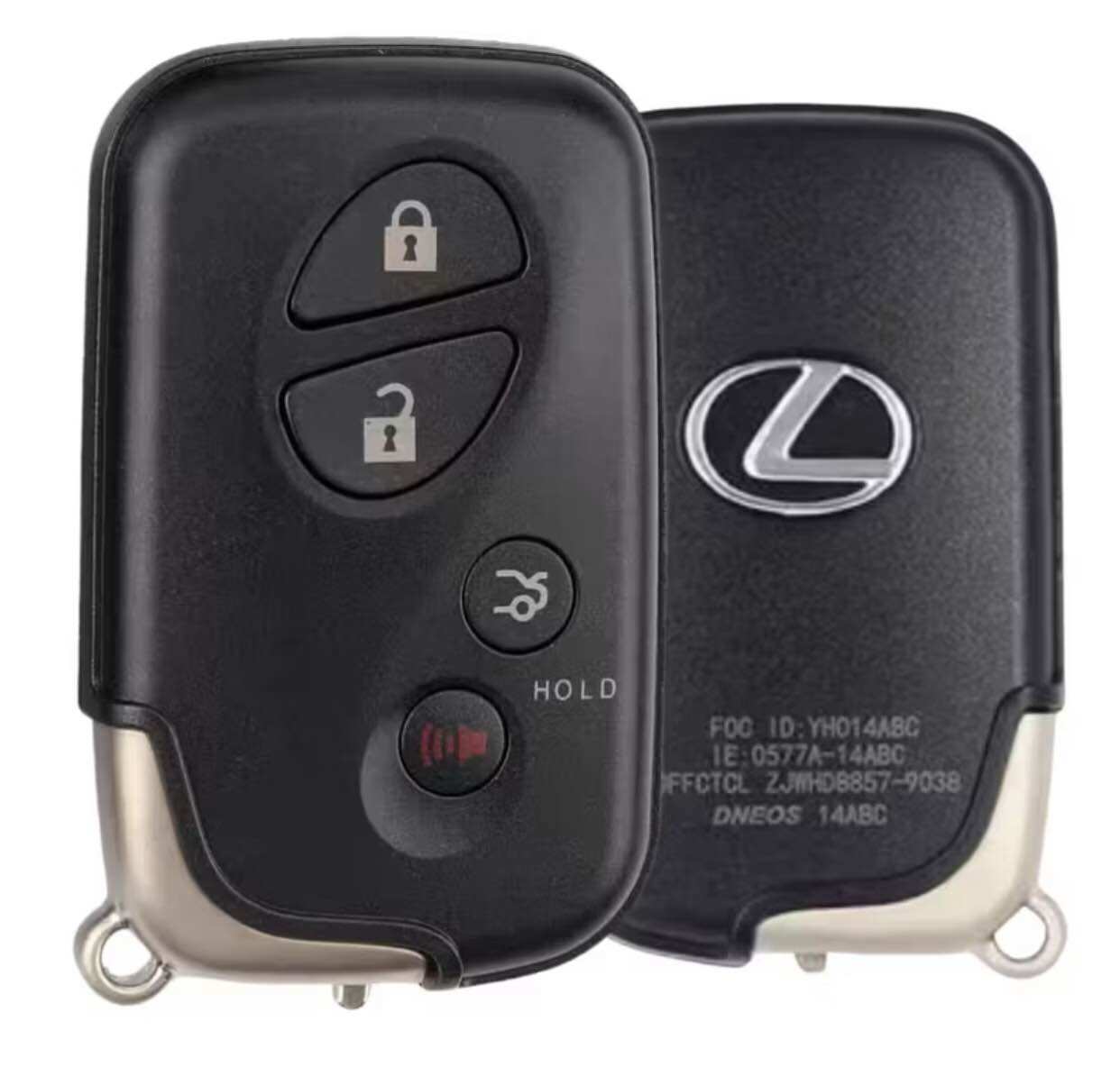 Vỏ Chìa Khóa Smartkey Lexus ES350 RX350 LX470 IS250 GS300 LX570 RX450 NX300 LS460 GX460 4 Nút Bấm
