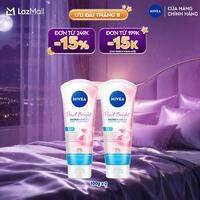Bộ 2 Sữa Rửa Mặt Ngọc Trai NIVEA Pearl Bright Giúp Sáng Da (100 g) - 81295x2