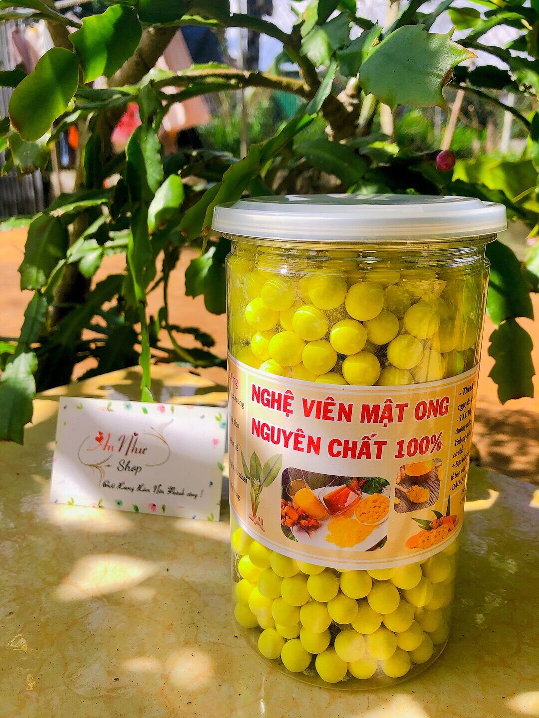 Viên tinh nghệ mật ong 500gr