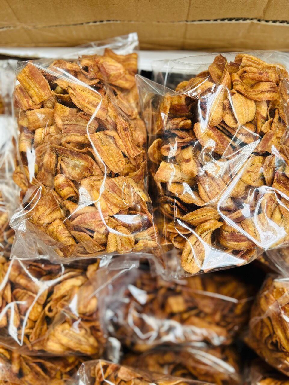 CHUỐI SẤY GIA LAI KHÔNG ĐƯỜNG 1KG