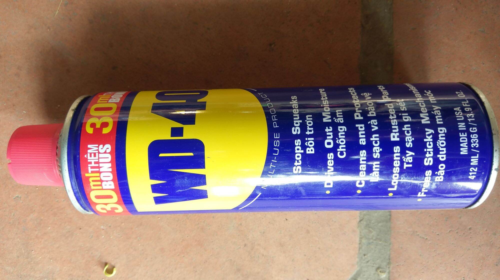 Wd-40 bảo dưỡng máy moc , tẩy sạch gỉ sét , làm sạch và bảo vệ , bôi trơn , chống ẩm,