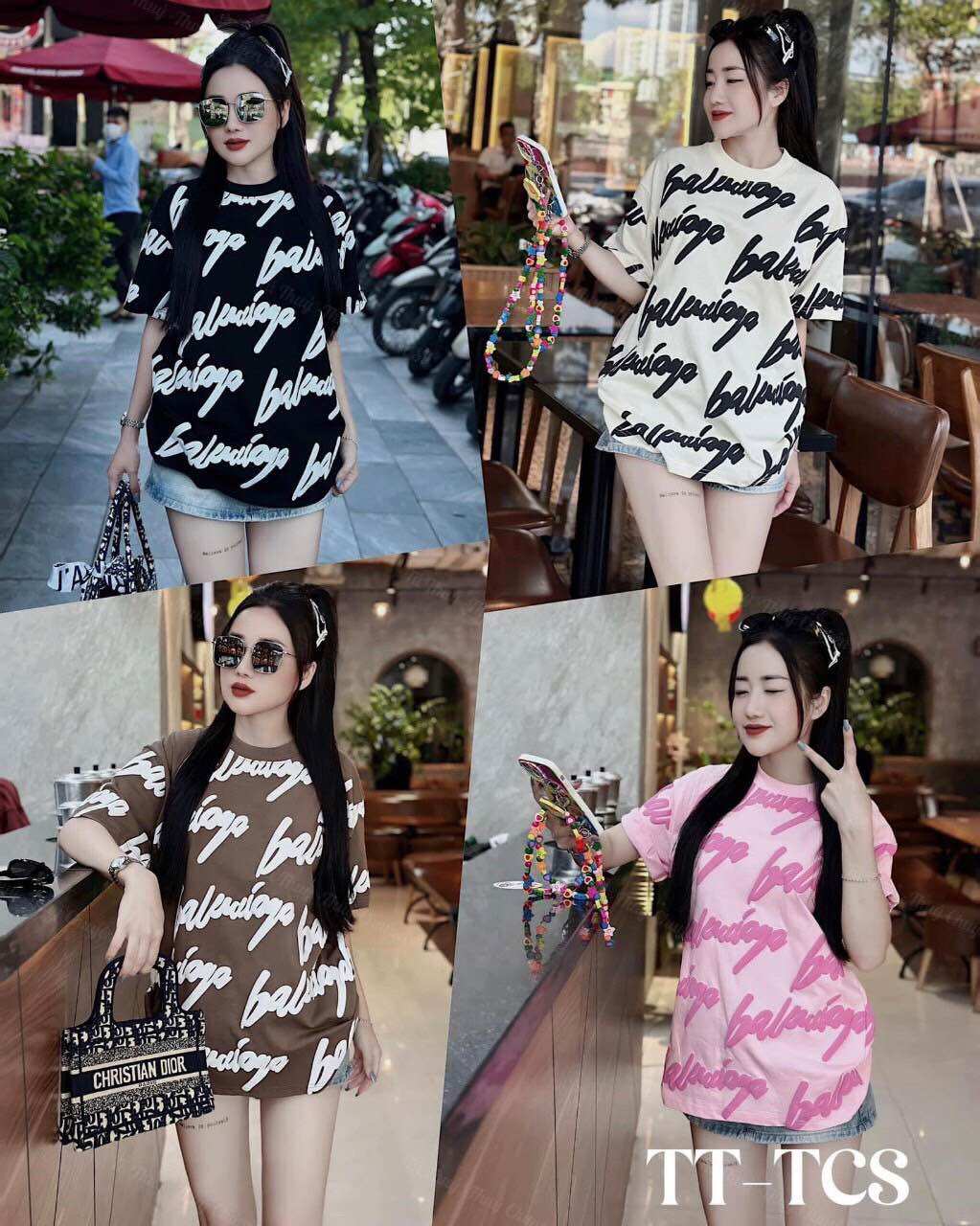 Áo thun nam nữ freesize chất cotton quảng châu mềm mát mịn cao cấp blt4m
