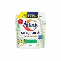 Gel giặt Gel Giặt Attack Hương Giấc Mơ Hoa Anh Đào Thiên Nhiên Trong Lành Trái Cây Tươi Mát 2.5kg