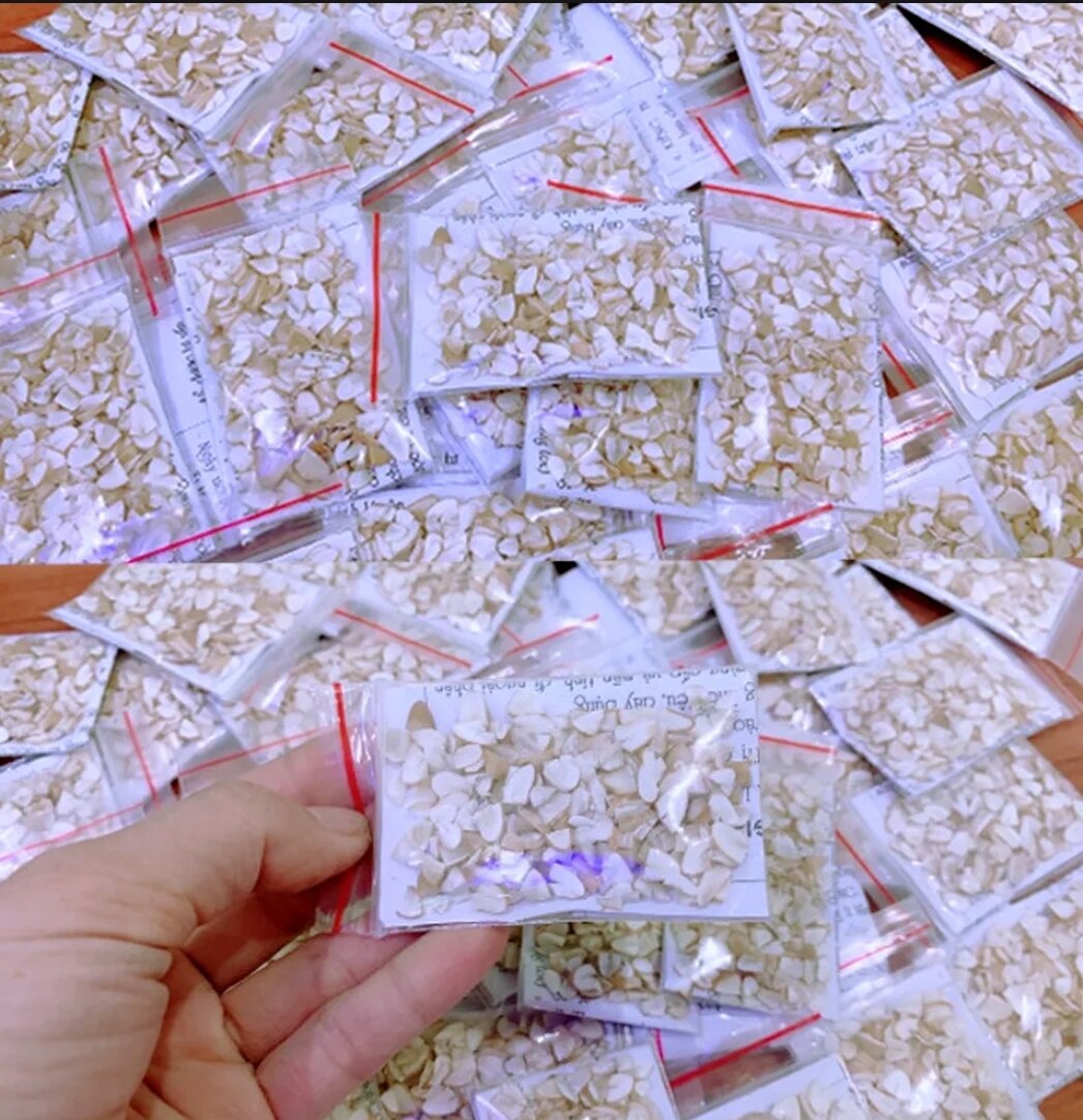 Hạt sành, hạt sang trắng, dạ dày đại tràng 1 gói dùng dc 30 ngày.