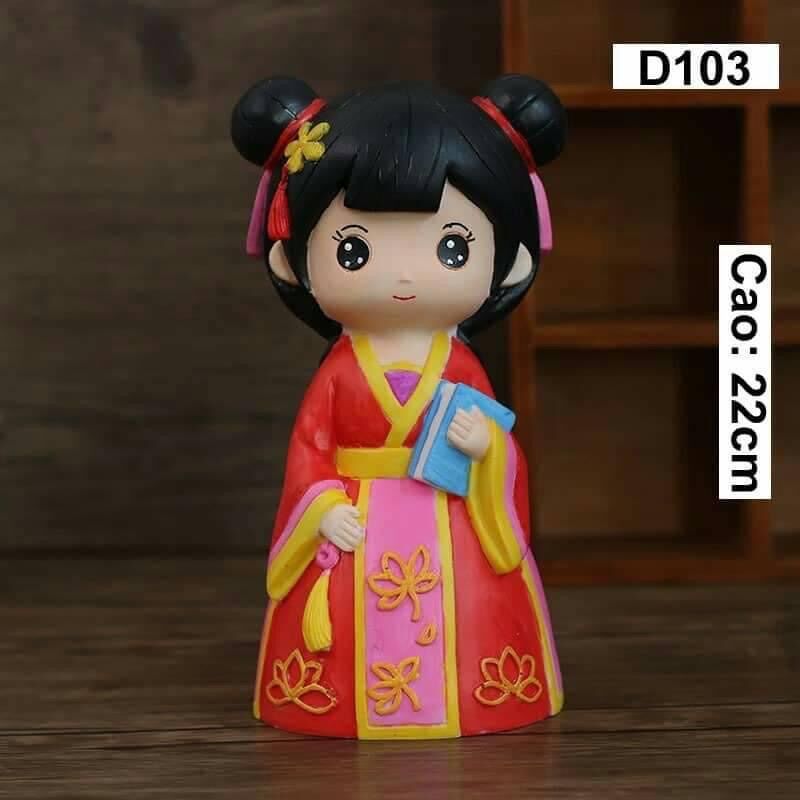 Tượng tô size lớn 20-25cm (kèm màu và cọ)