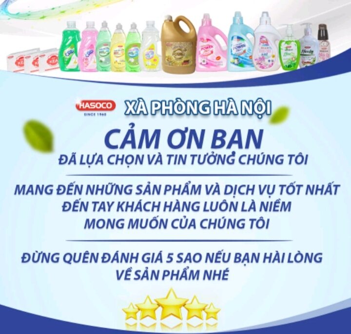 Nước rửa bát hasoco kazoku 750g, hương quế