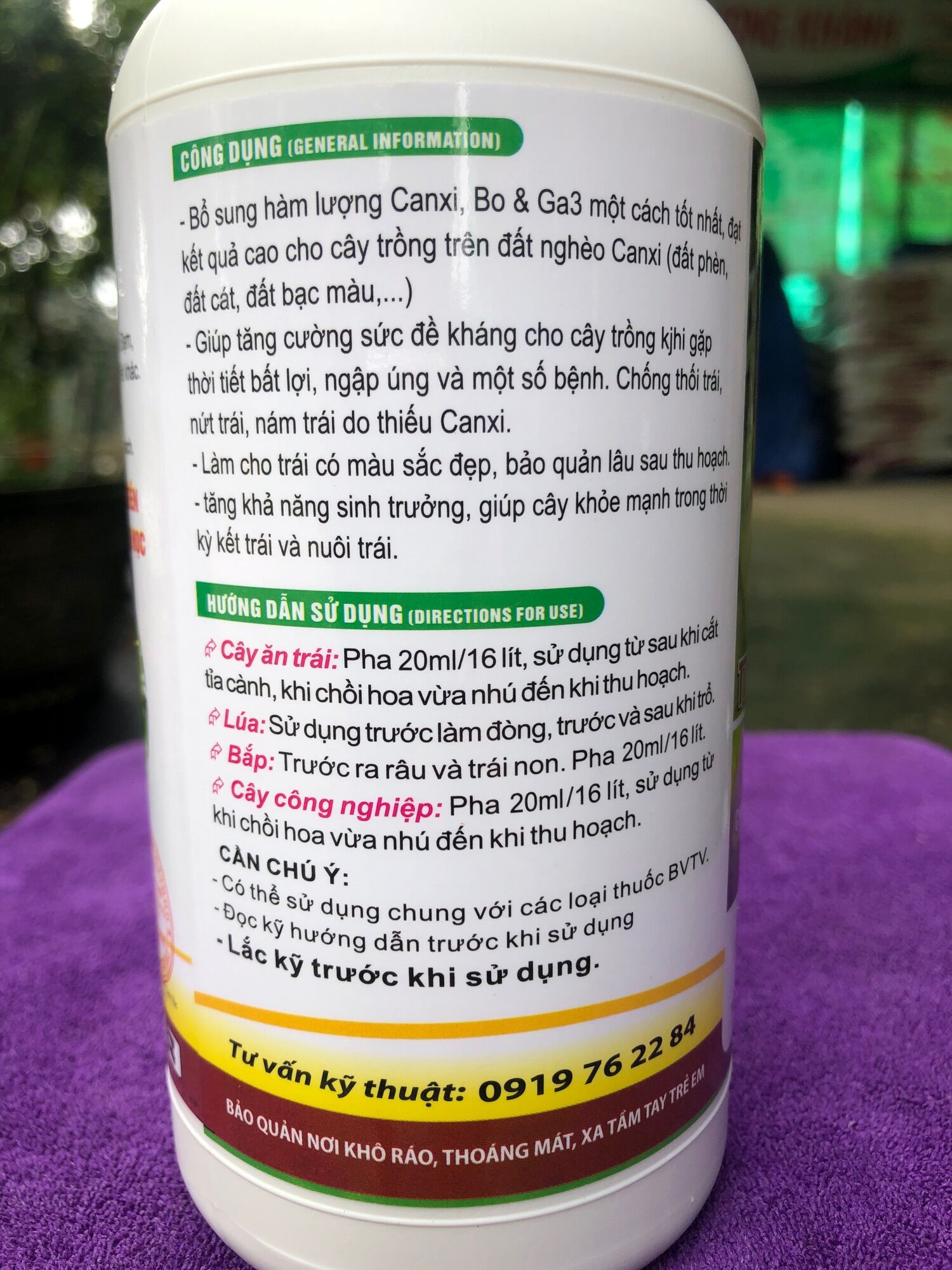 CanxiBo và Ga3 | Cty Thuận Thành DK