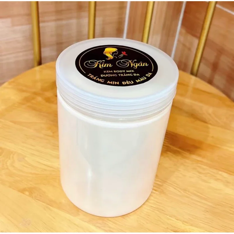 Kem body mix trắng da kim ngân