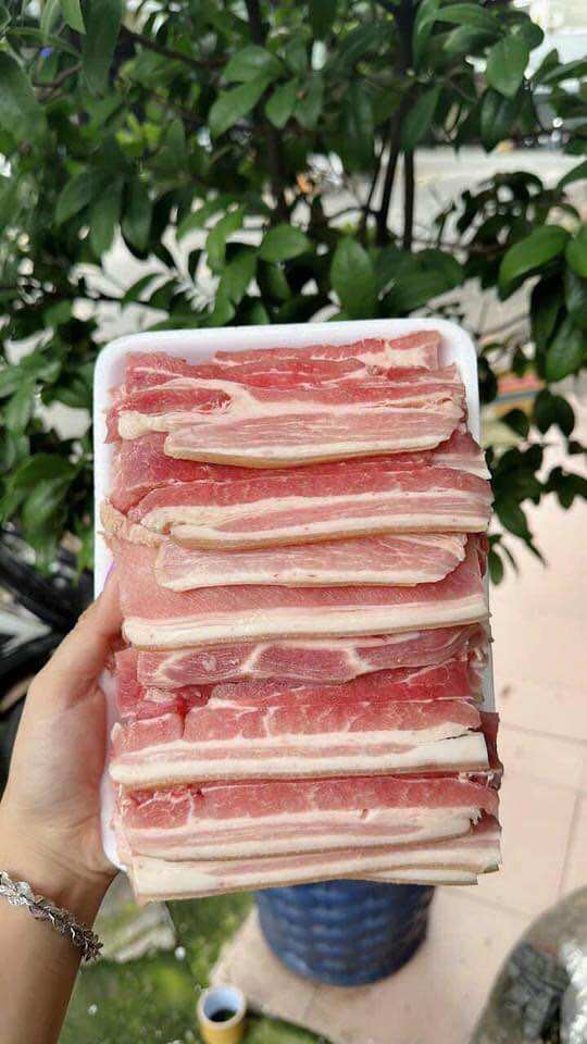 Ba rọi Heo cuộn siêu ngon (khay 500gr, hoả tốc tphcm)