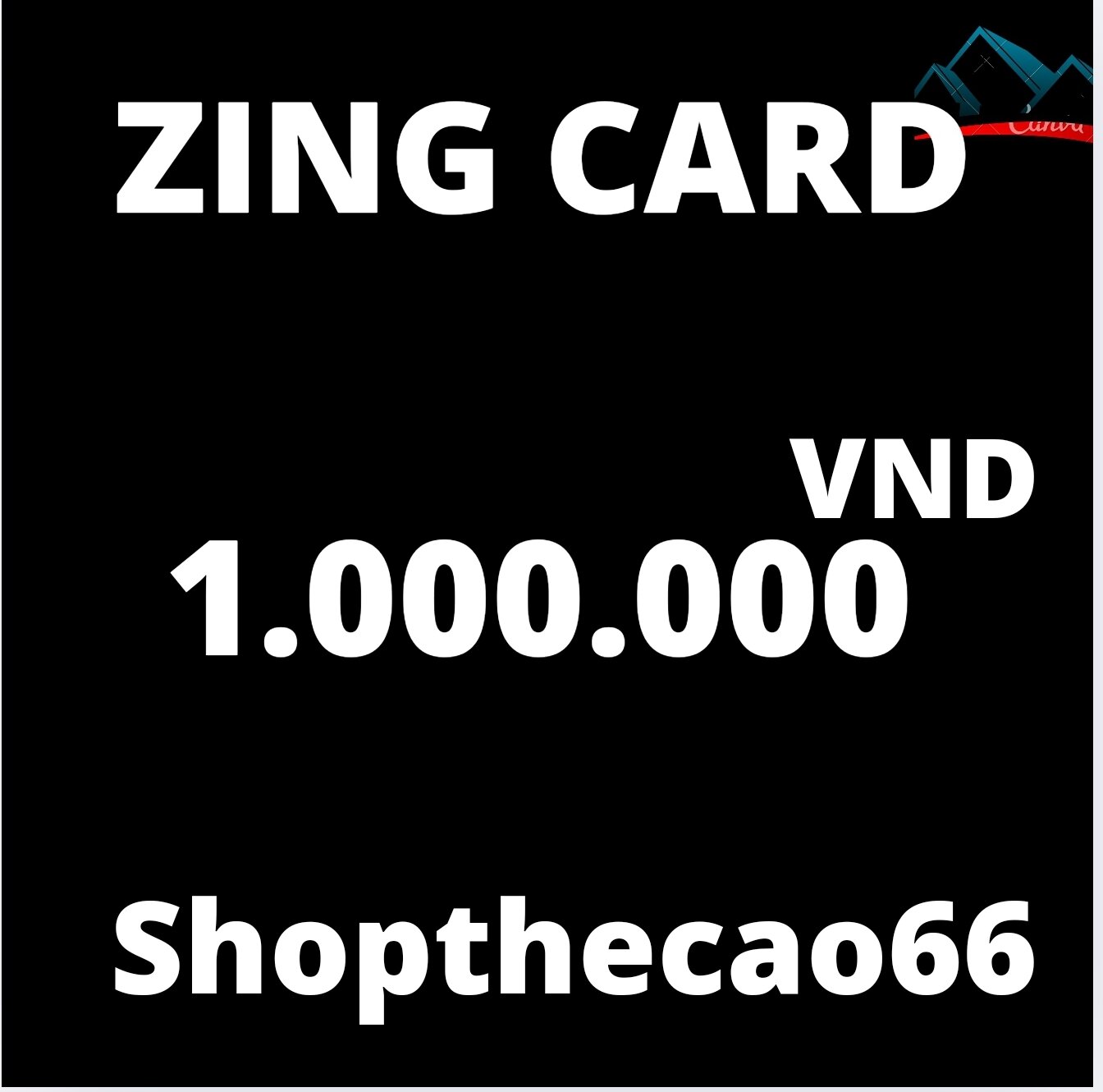 Zing card 1,000.000 VND