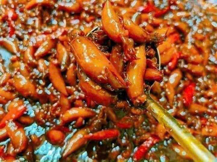 500g mực muối rim