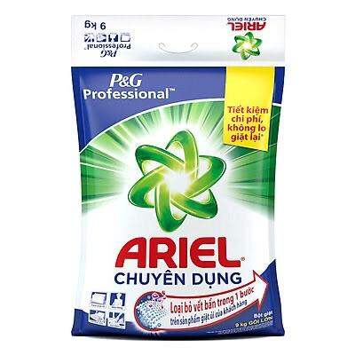Bột Giặt Ariel Chuyên Dụng 9kg