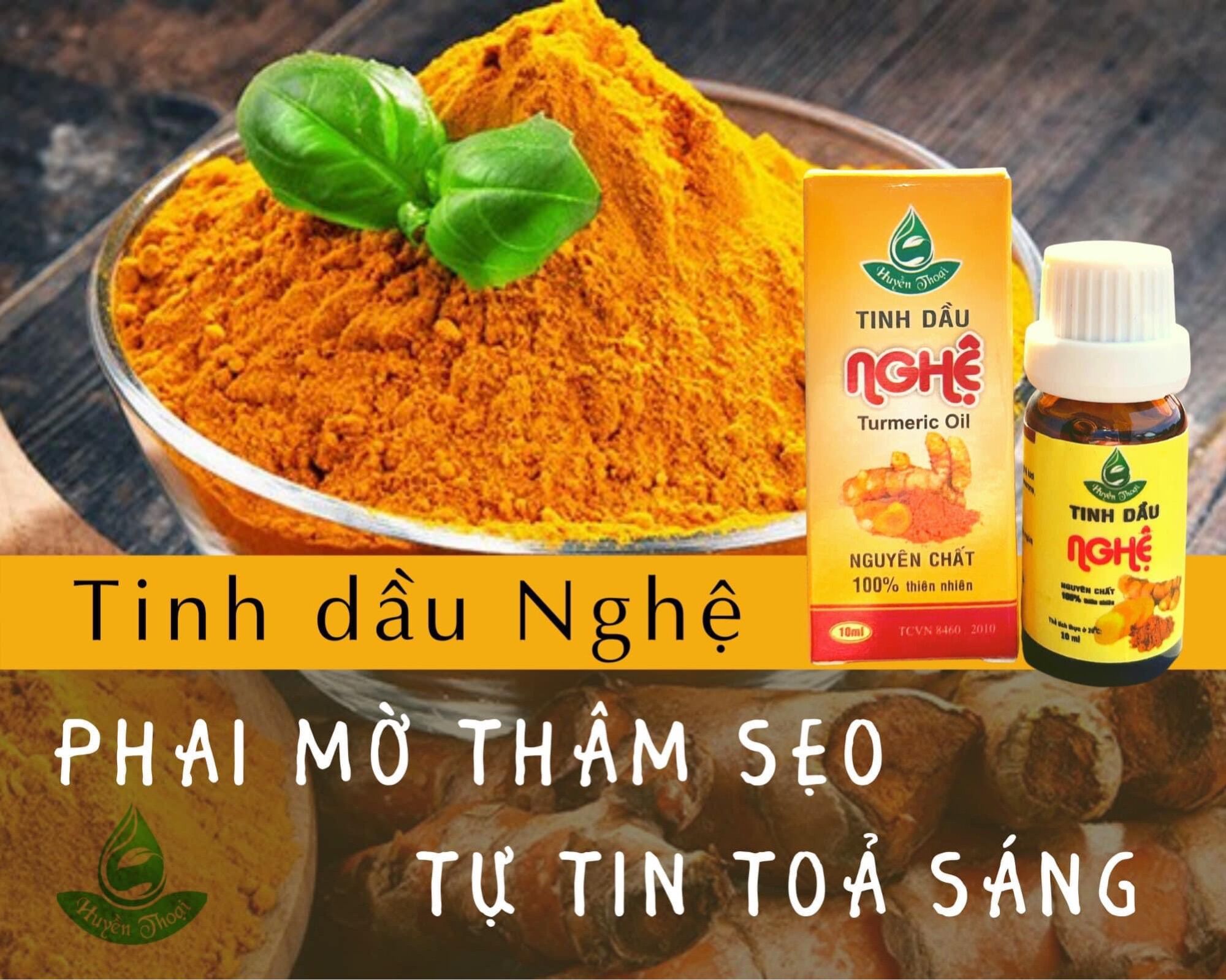 Tinh dầu nghệ 10ml - Tinh dầu huyền thoại