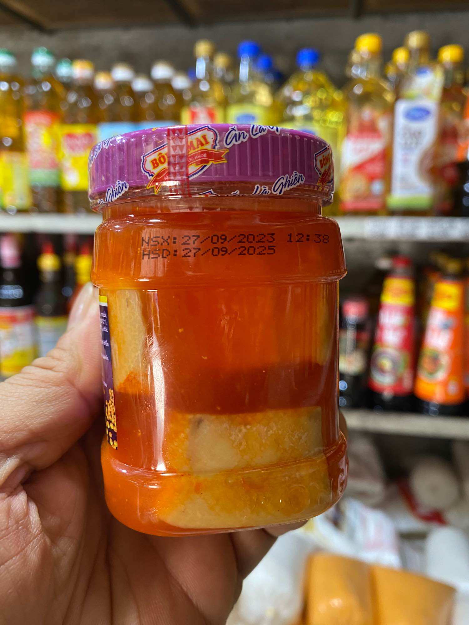 Chao môn Bông mai 170g