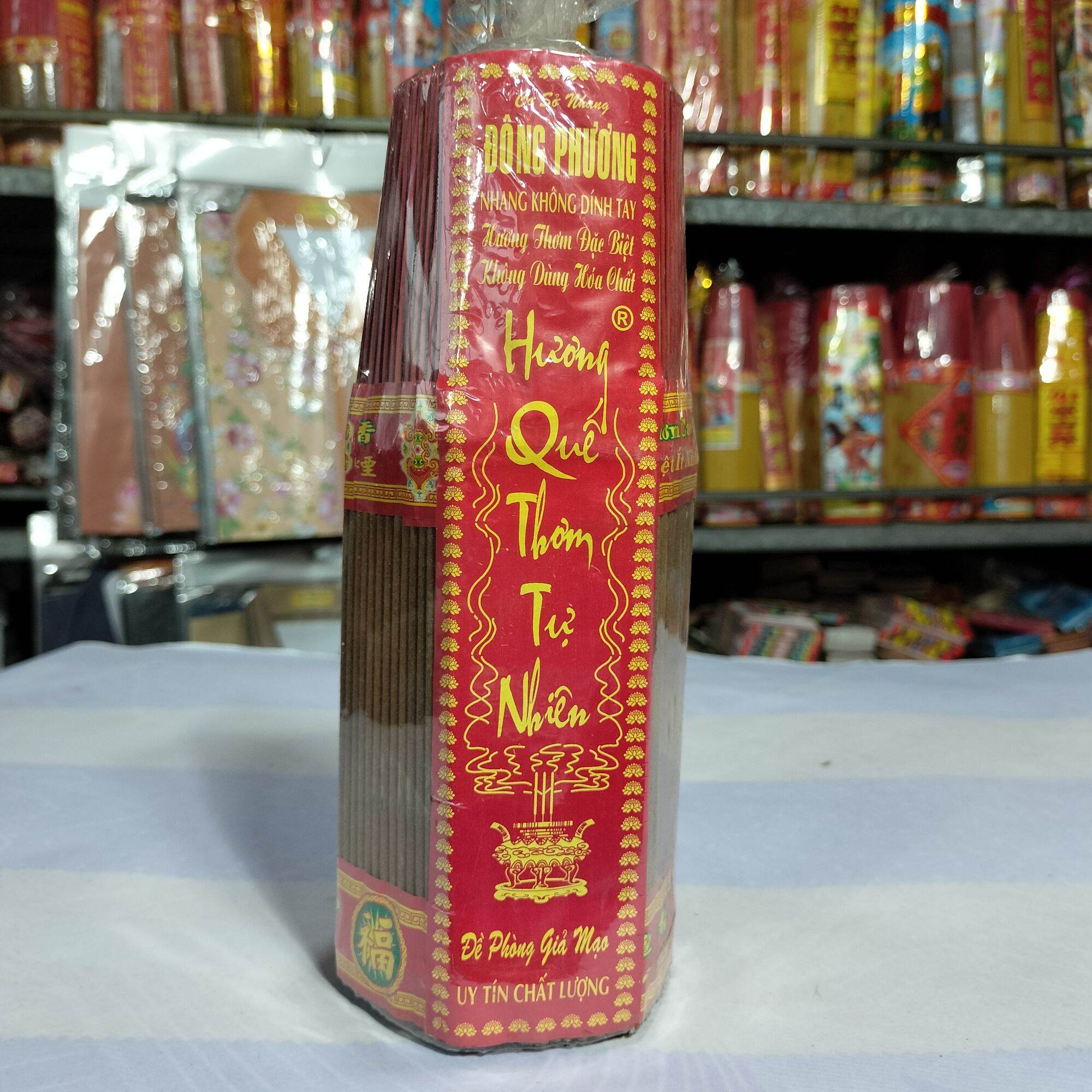 Nhang Quế ít khói ít tàn 546 cây/Nhang sạch thơm Quế