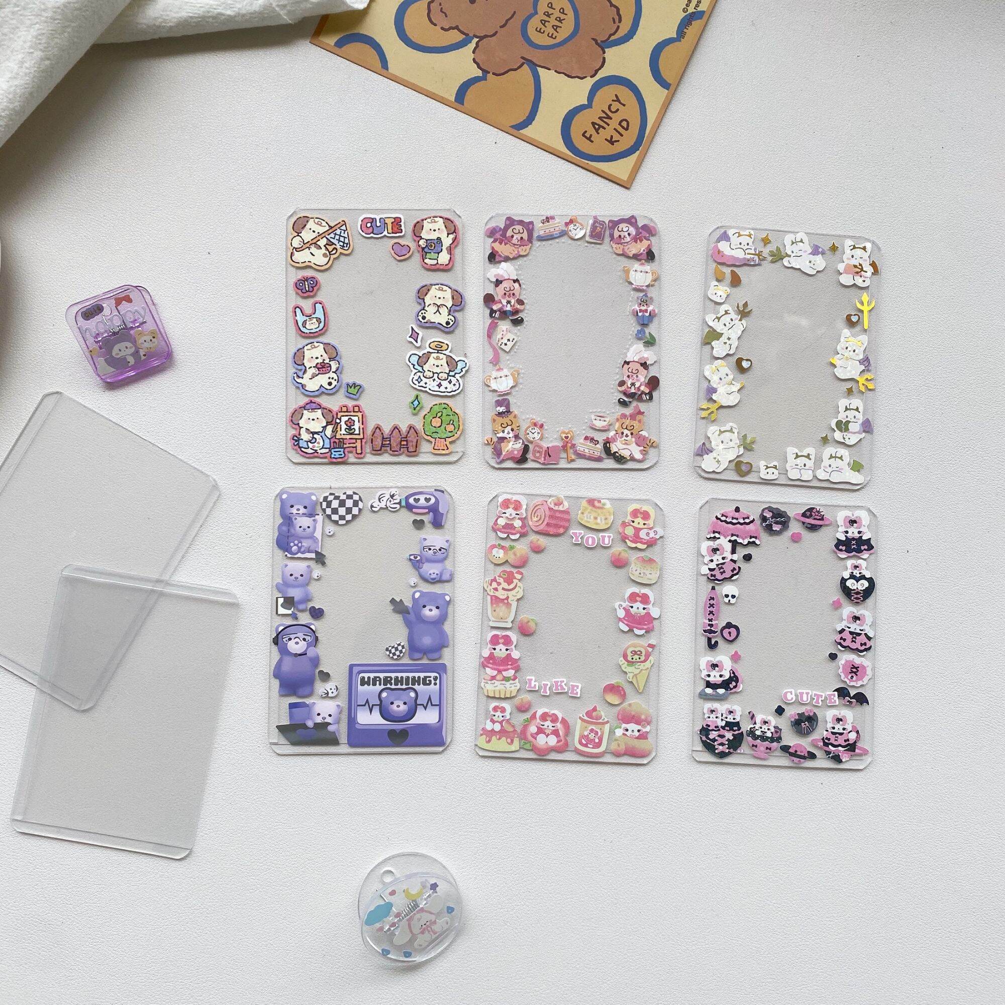 Toploader Kích Thước B8 Bảo Vệ Card Ảnh Idol Anime