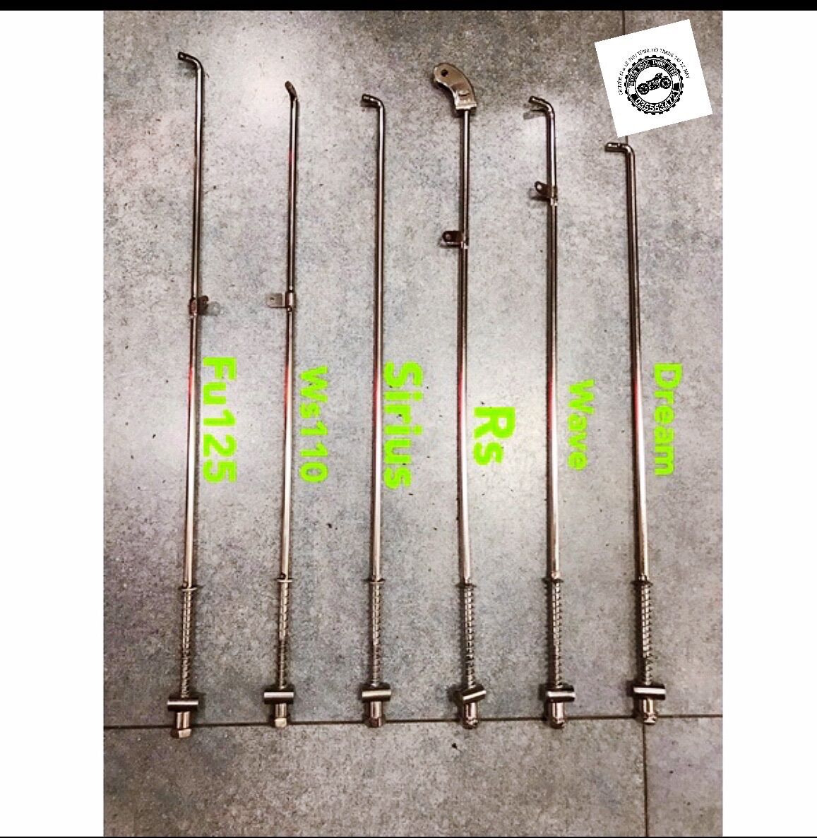 TI THẮNG DREAM,WAVE,RS,SIRIUS,FUTURE 125,WS110 INOX 304