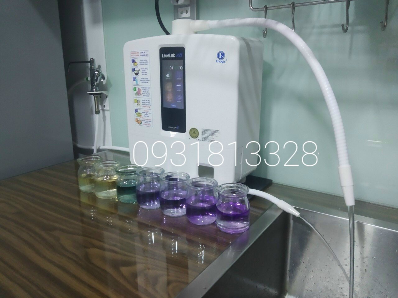 Máy lọc nước ion kiềm Nhật Bản Leveluk K8