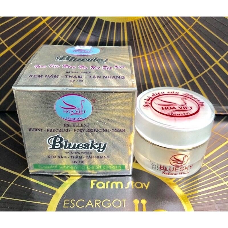 Kem bluesky nám thâm tàn nhang hoa việt