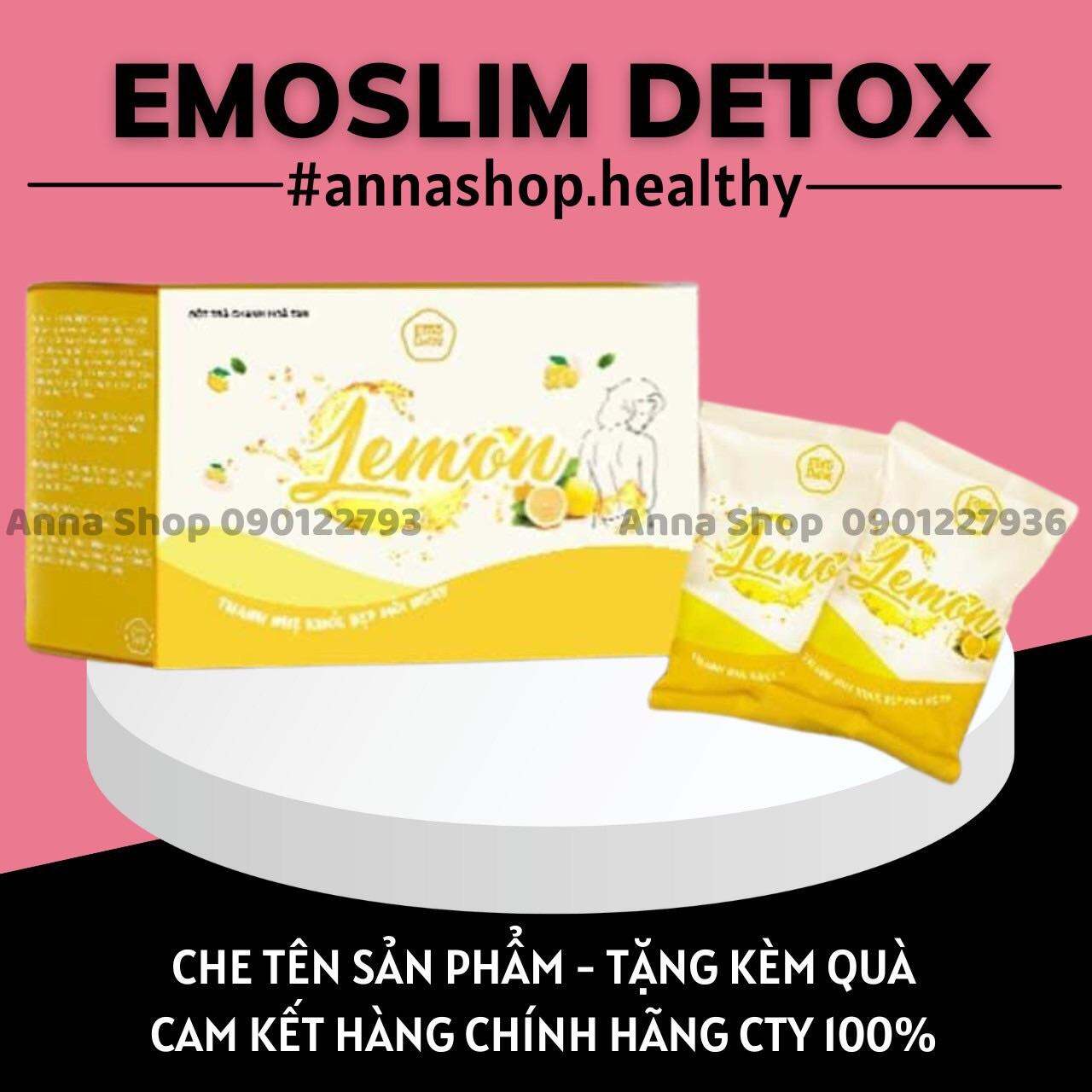 Nước Trái Cây Vị Chanh Detox Giảm Cân Emoslim - Giảm Cân Cấp Tốc 7 Ngày