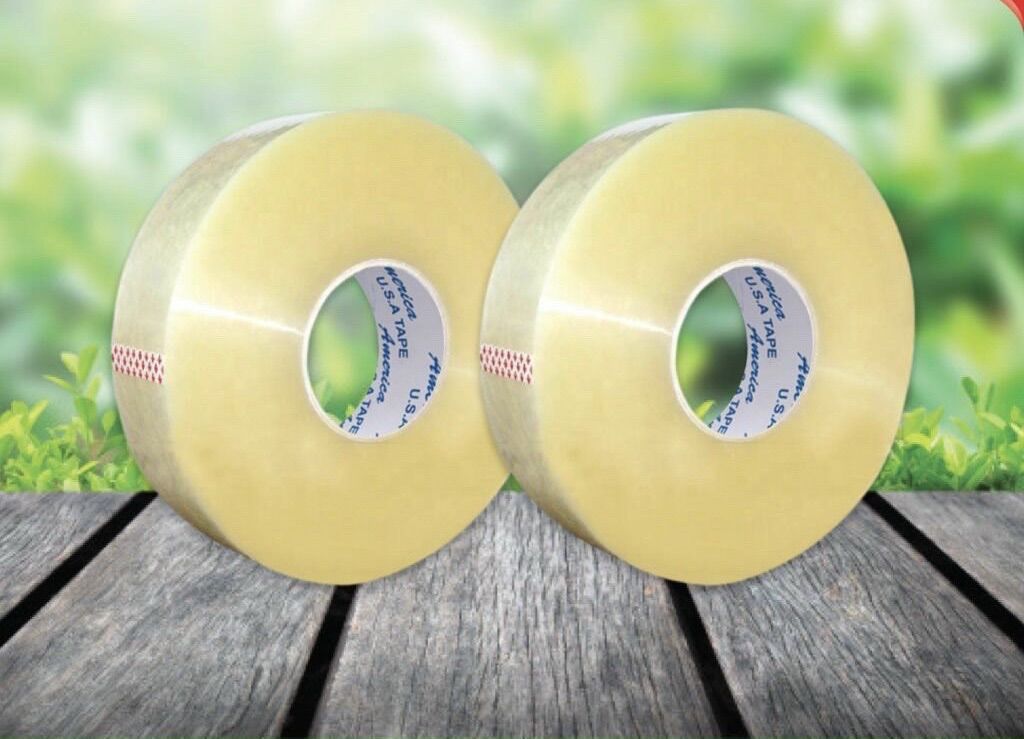 Băng keo dán thùng siêu dày,siêu dính 1kg/cuộn