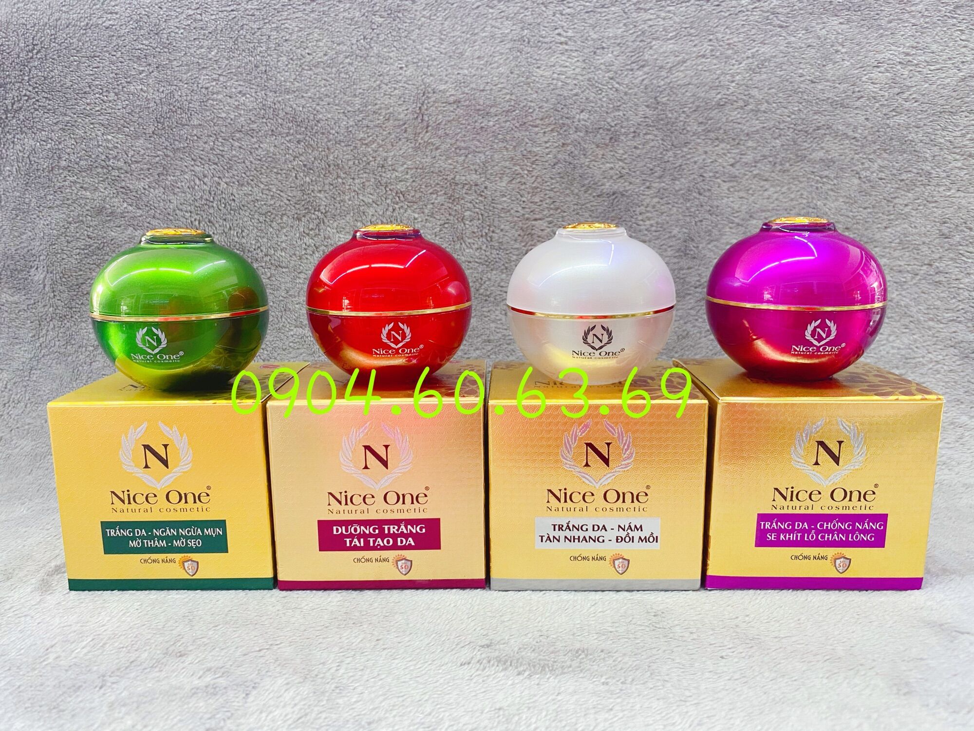 Kem NICE ONE 20g Trắng Da - Nám - Tàn Nhang - Đồi Môi NICEONE