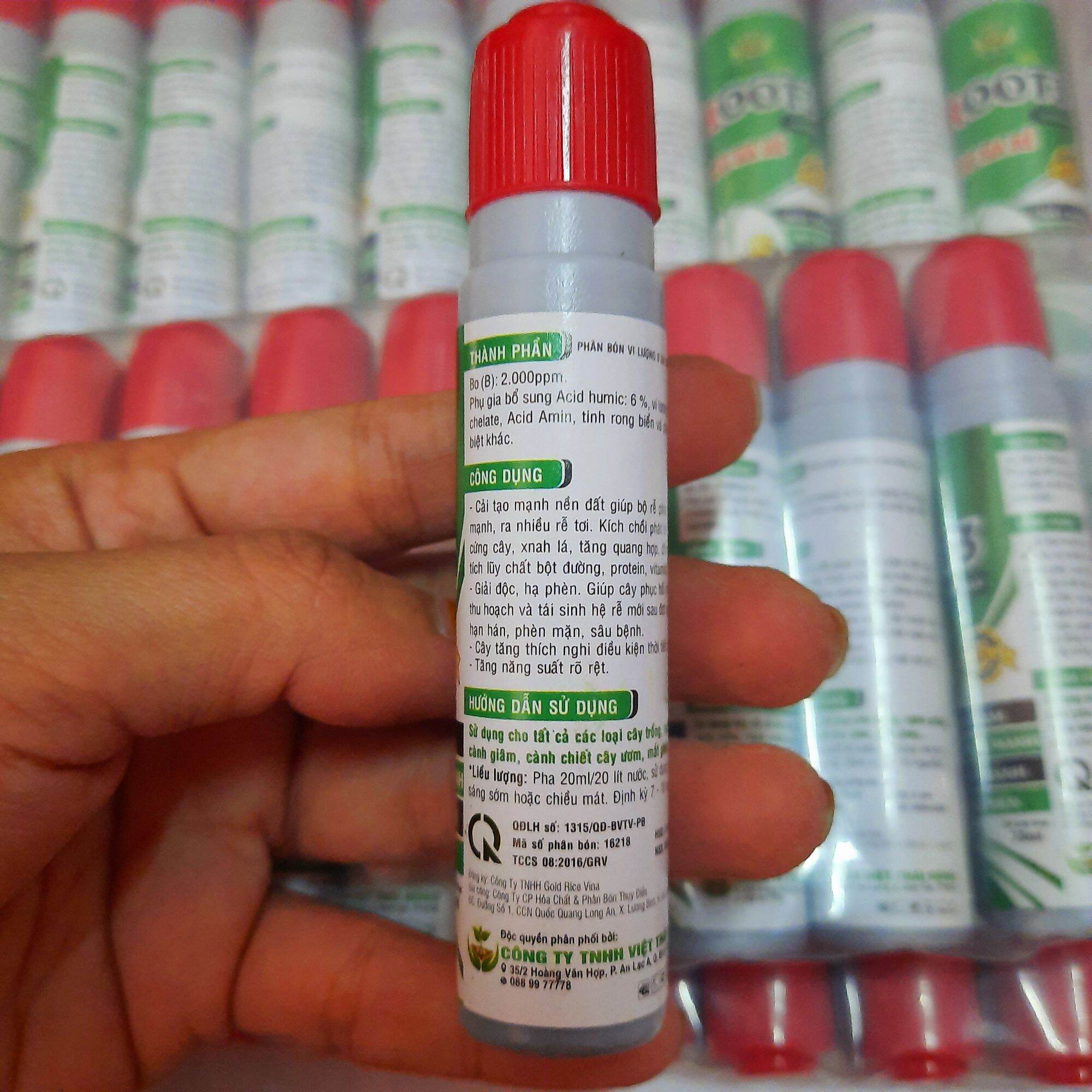 Siêu ra rễ ROOT 3 chai 20ml nảy mầm, ra rễ, đẻ nhánh