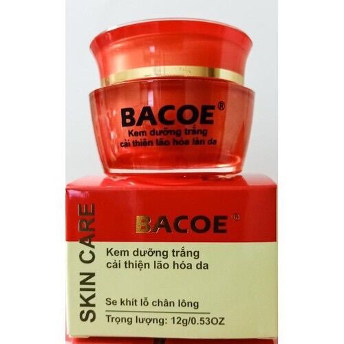 Kem bacoe dưỡng trắng cải thiện lão hoá da