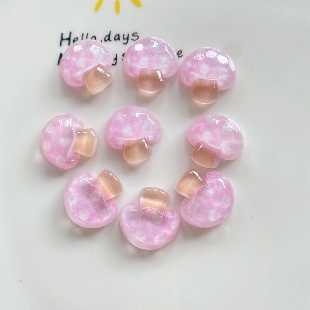Charm nấm trong suốt