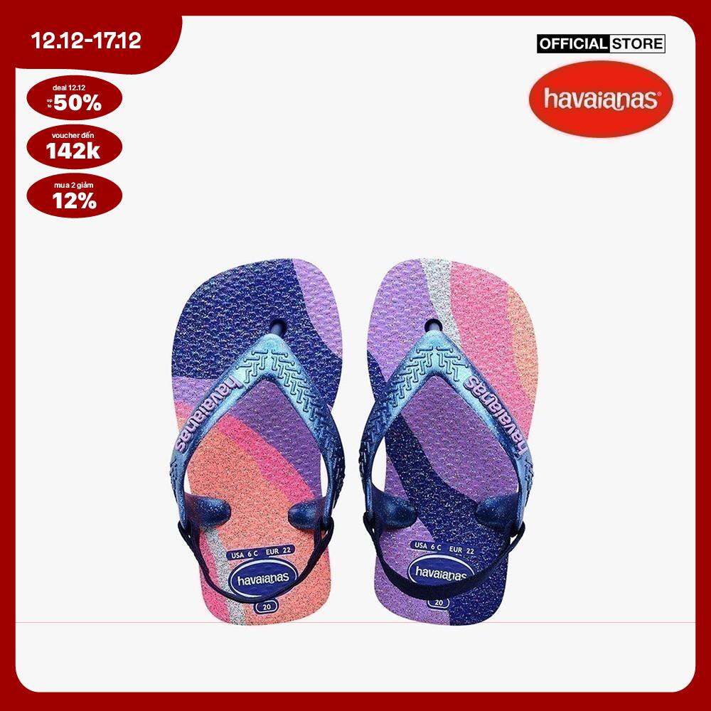 [GIÁ SỐC 12/12 + FLASH VOUCHER 20% + MUA 2 GIẢM 12% + FREESHIP|CHỈ 20H 11/12 - 12/12] HAVAIANAS - Giày sandals trẻ em Baby Palette Glow 4145753-2711