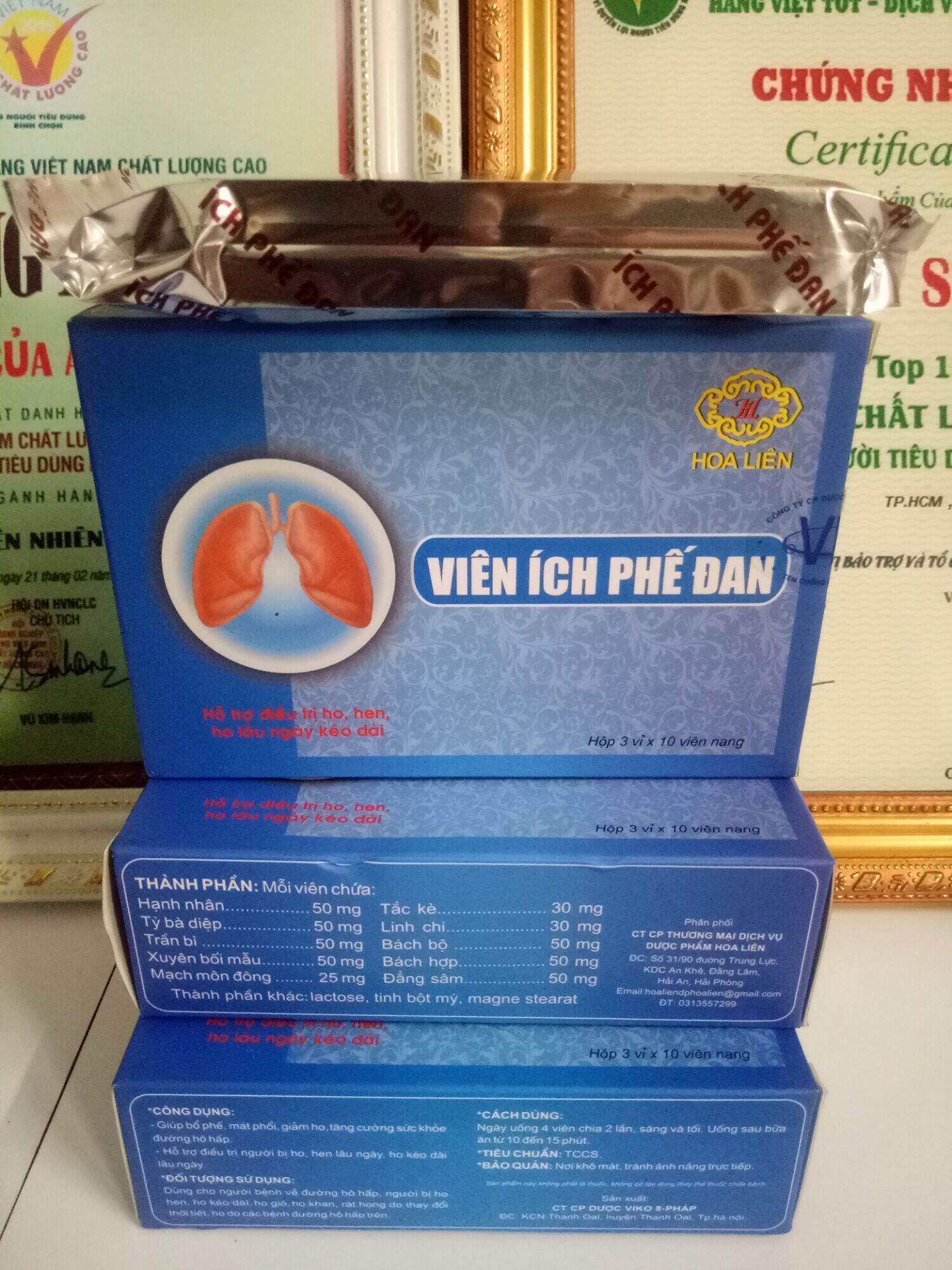 [HCM]Bổ Phối - Viên Ích Phế Đan
