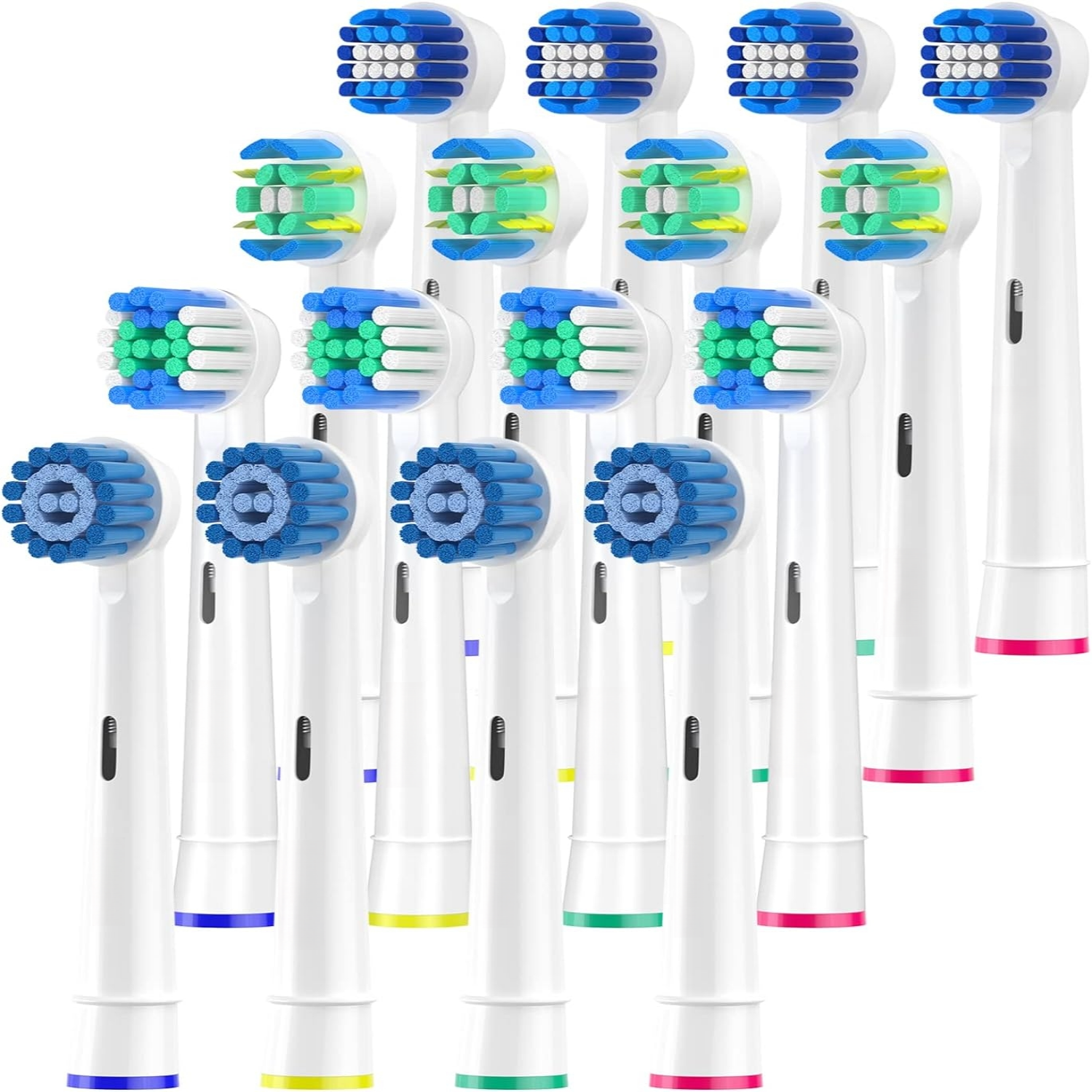 Oral B Braun Bàn Chải Đánh Răng Đầu Bàn Chải Thay Thế Đổ Đầy Đủ Nhạy Cảm Chính Xác Sạch Chỉ Tiêu Chuẩn Đầu Phun Bàn Chải Dành Cho Người Lớn