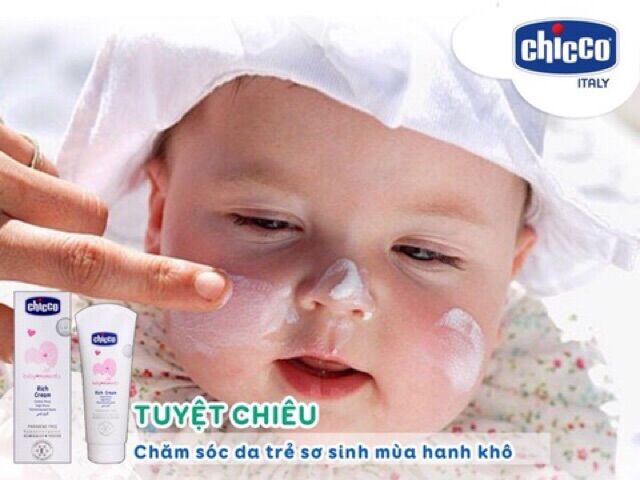 kem dưỡng ẩm chicco cho bé
