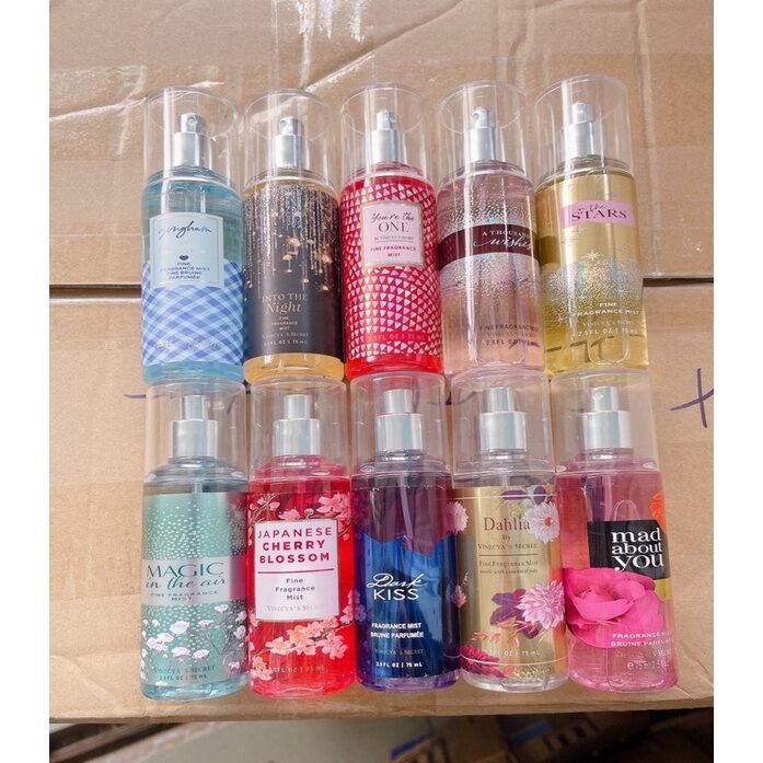 Xịt Thơm Body Mist Chai nhỏ 75ml Siêu Thơm,lưu hương lâu dùng Cho Cả Nam Và Nữ