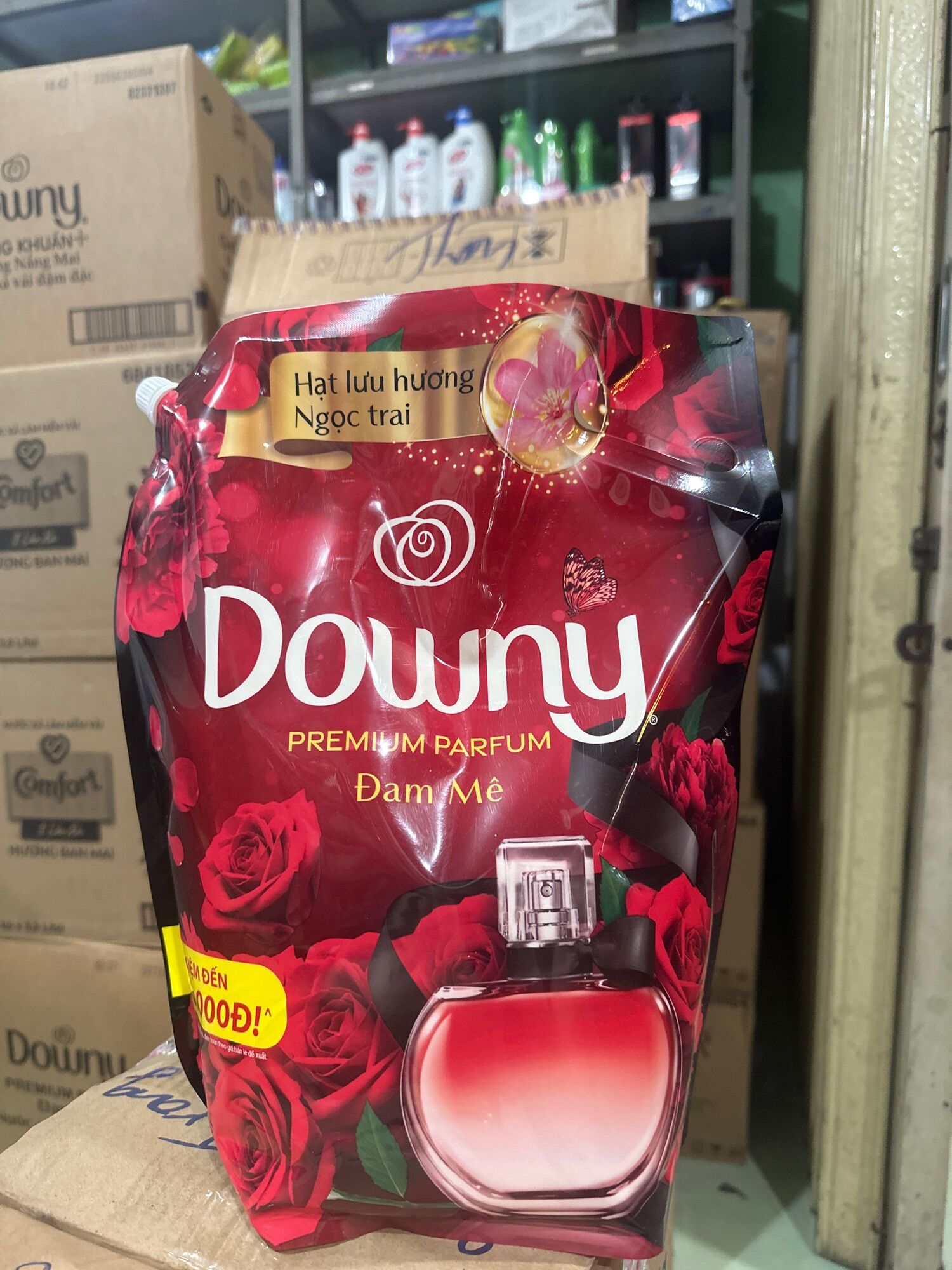 Nước xả vải Downy hương nước hoa đam mê 3L