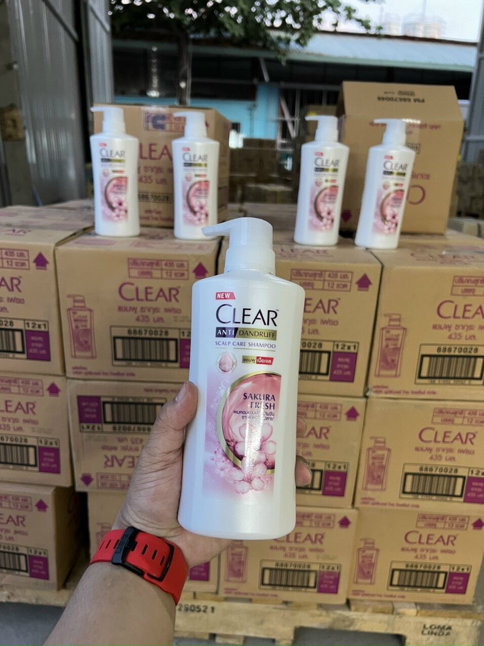 Dầu gội clear ngọc trai thái lan 450ml