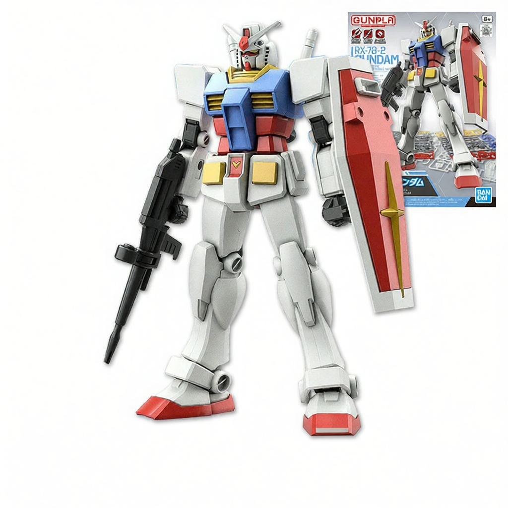 BANDAI | Bộ Đồ Chơi Lắp Ráp Gundam Bandai Entry Grade Full Armor Assault Bull Gundam