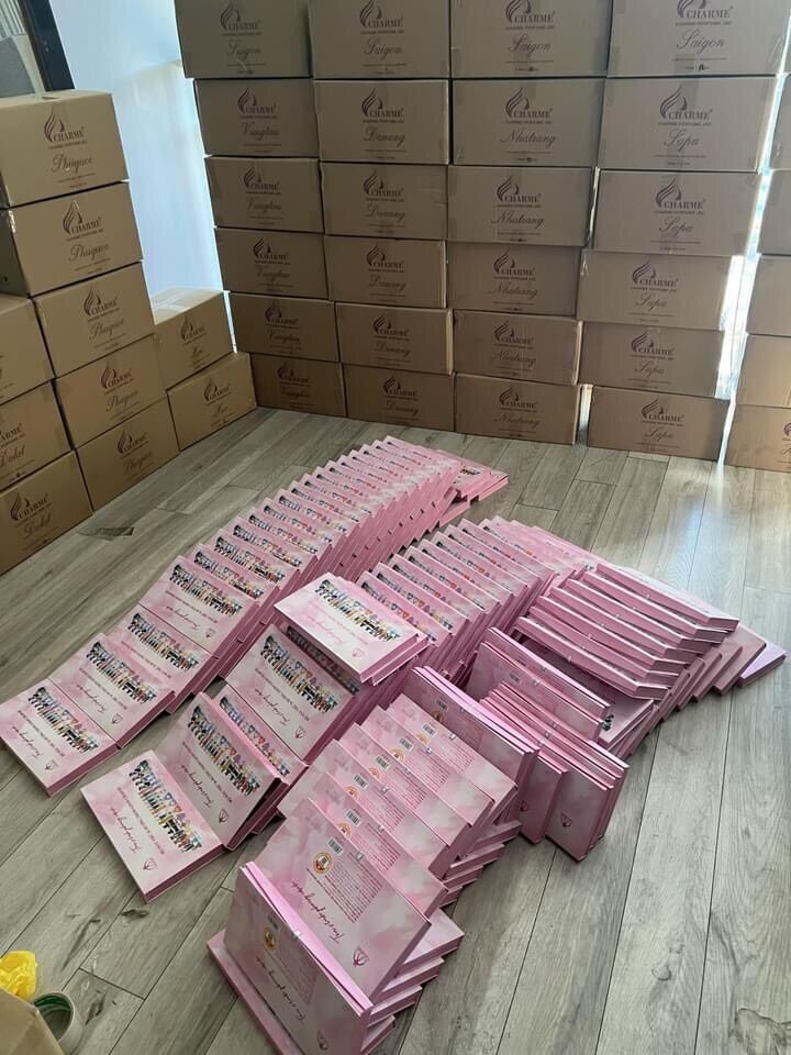 Bộ test nước hoa 36 mùi, nước hoa Pháp -3ml