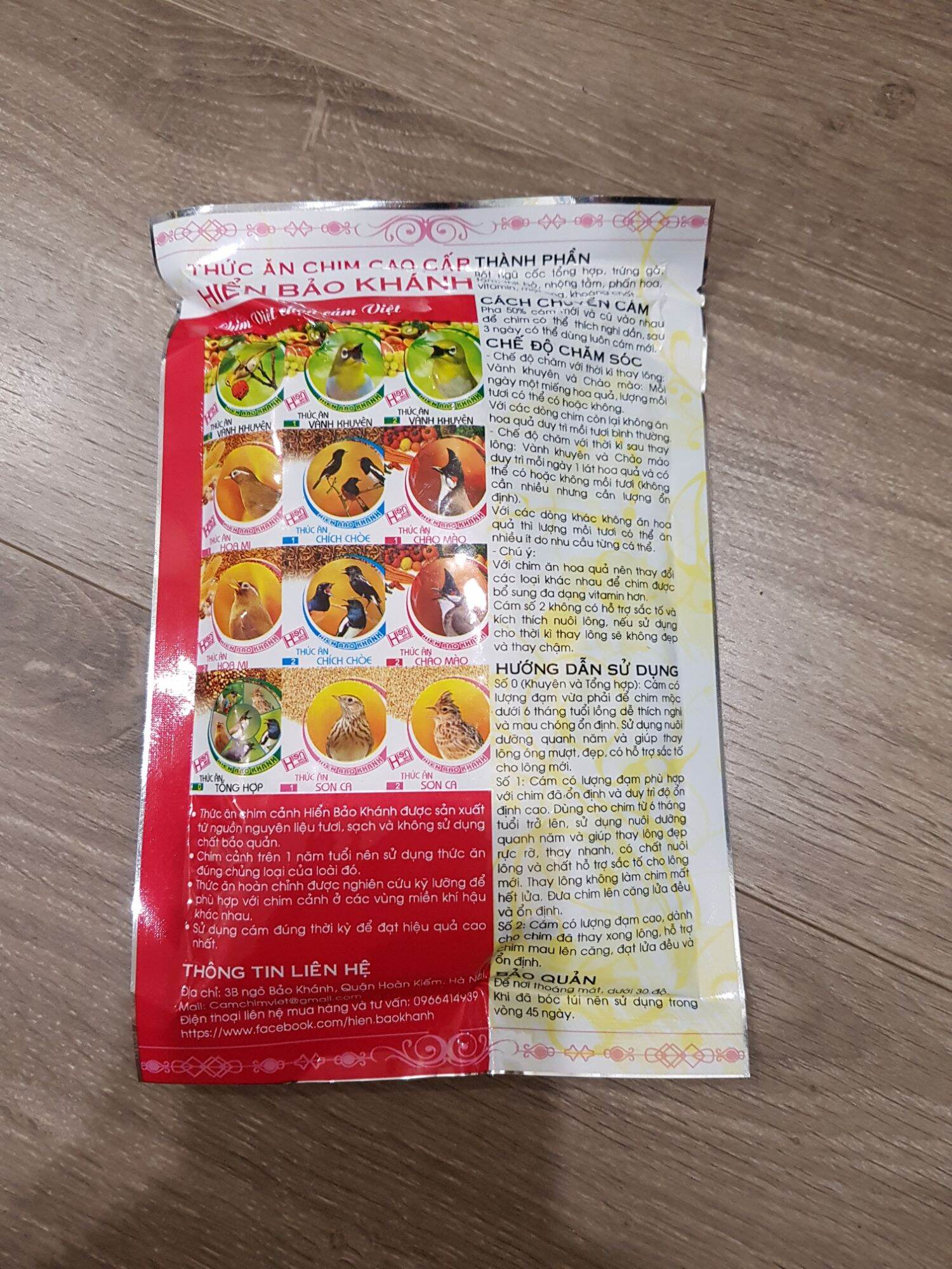 Cám chim Chào Mào số 2 Hiển Bảo Khánh