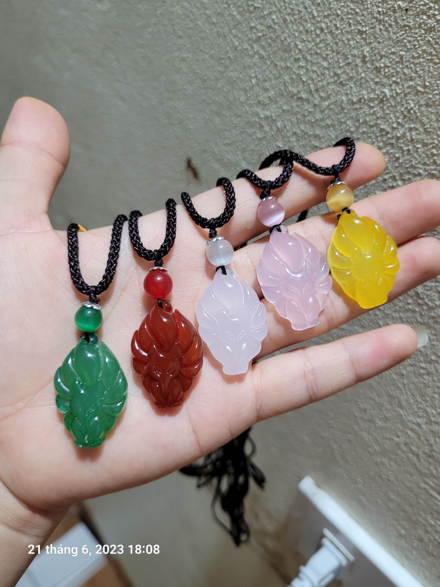 dây chuyền mặt hồ ly 9 đuôi ( ddu)