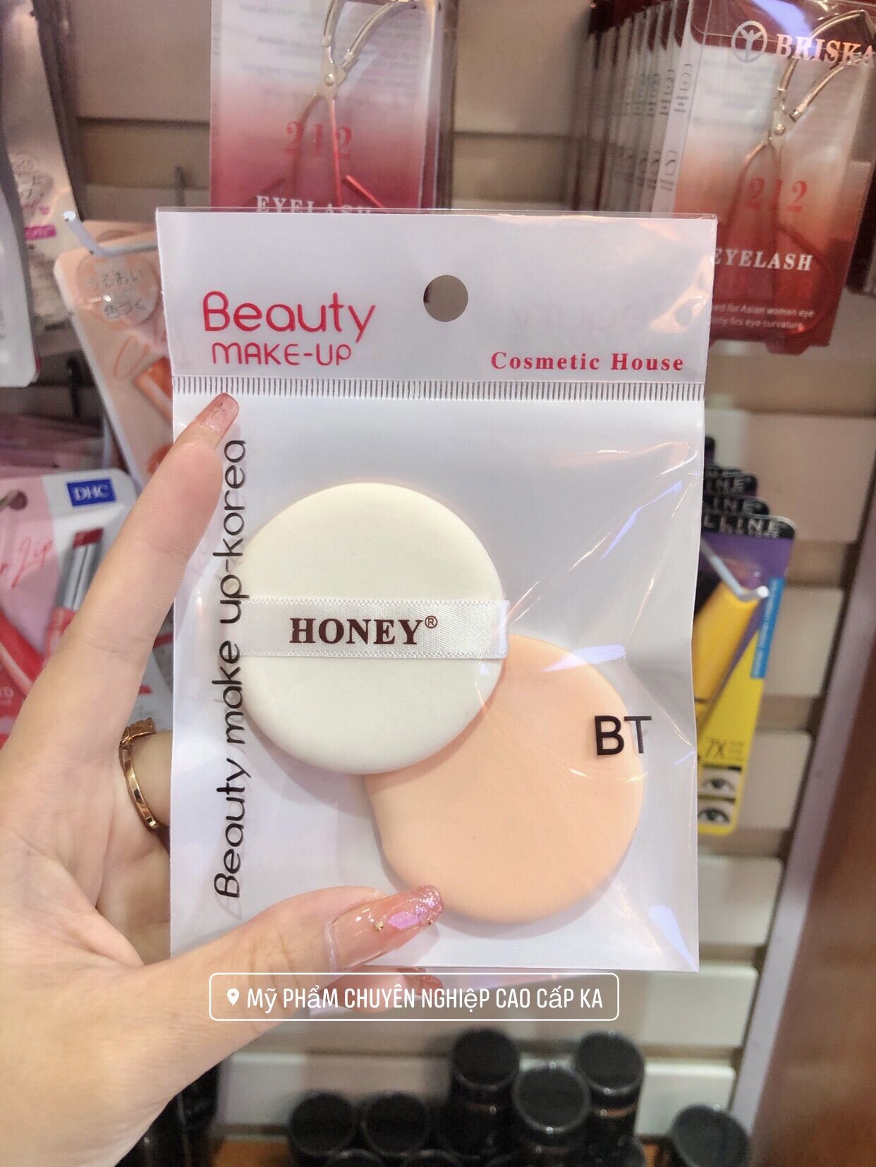 Bông tán phấn, cushion siêu mềm mịn