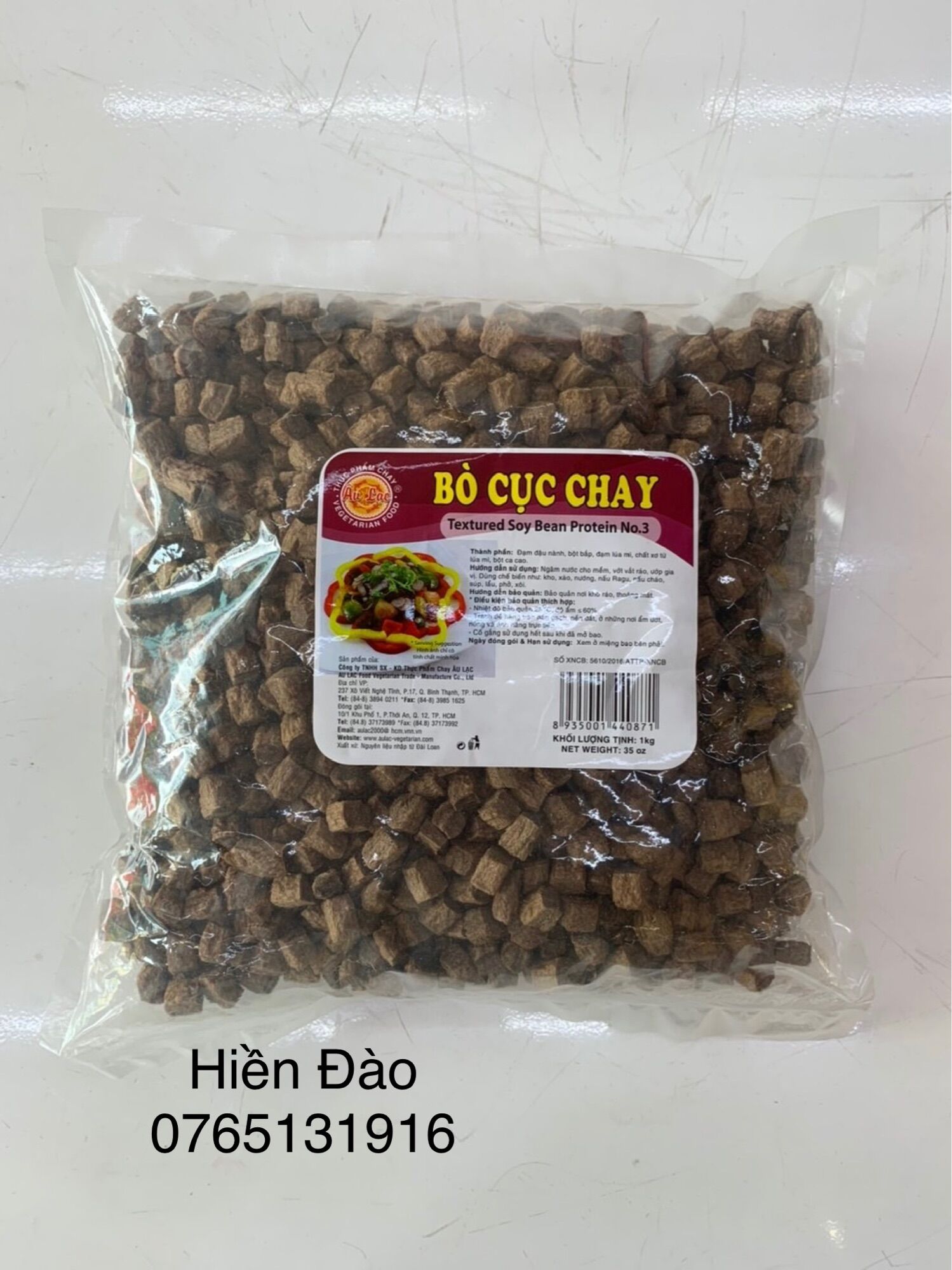 Bò cục chay âu lạc 1 kg